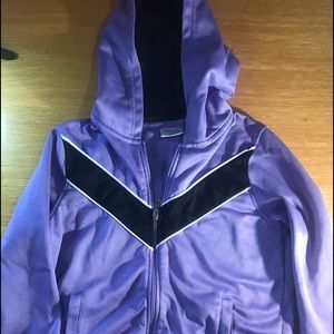 VINTAGE Danskin hoodie GIRLS 10/12